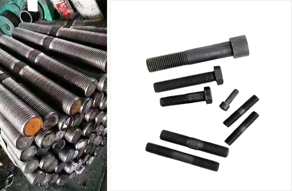 客戶定做雙頭螺栓用于機械主體使用工程案例