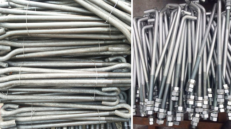 客戶(hù)定做地腳螺栓用于機(jī)械固定工程案例