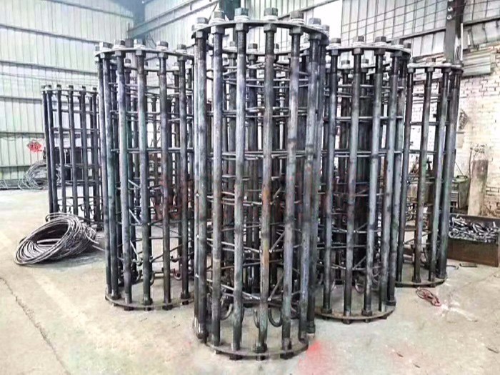 大型法蘭盤預(yù)埋地腳螺栓